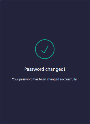password change notification